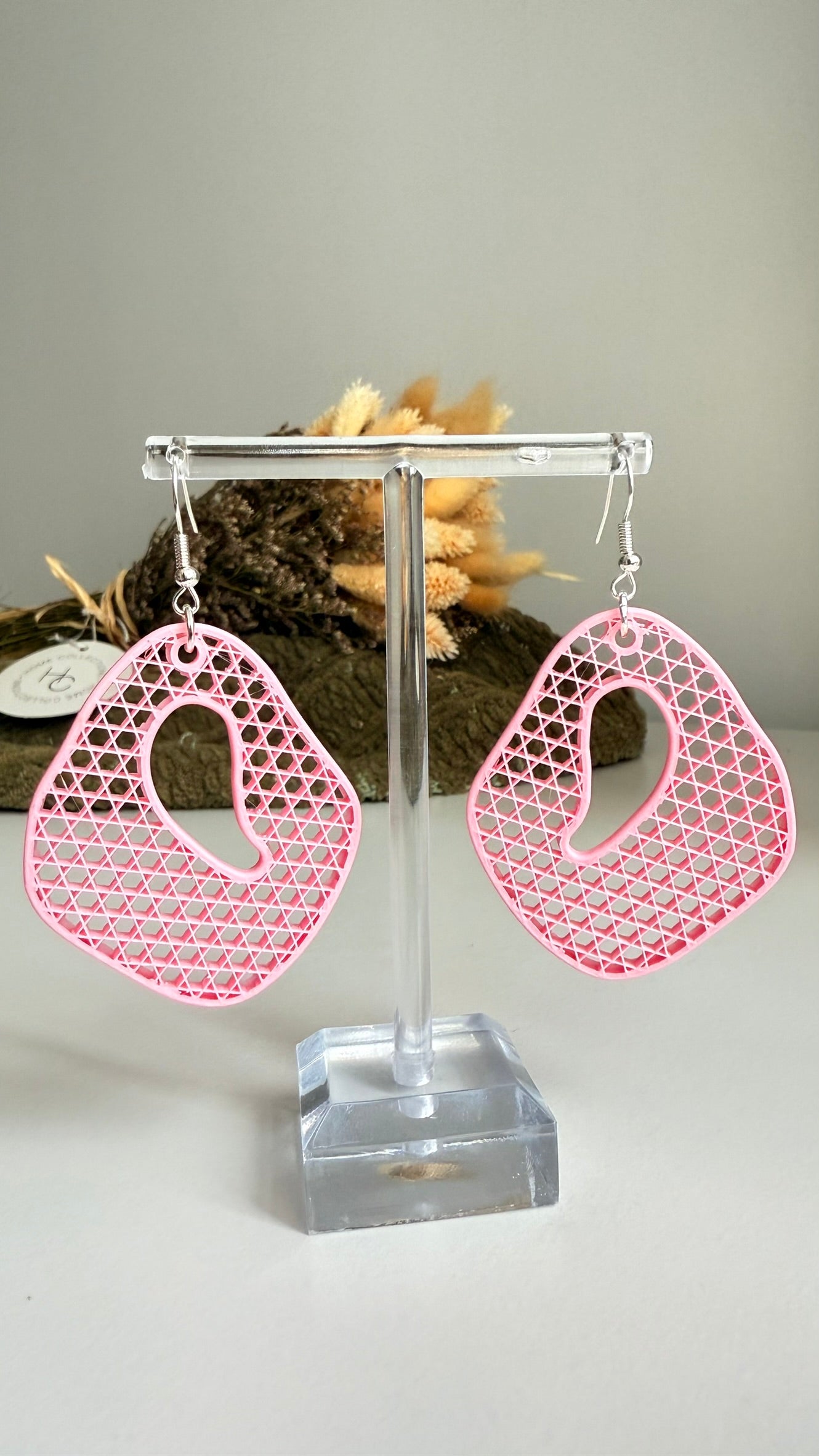 Diamond Drift- 3D Printed Earrings
