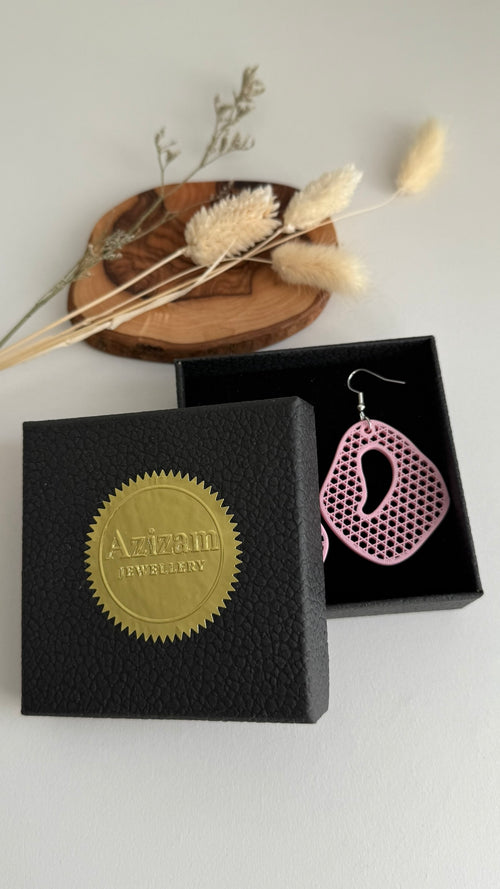 Diamond Drift- 3D Printed Earrings