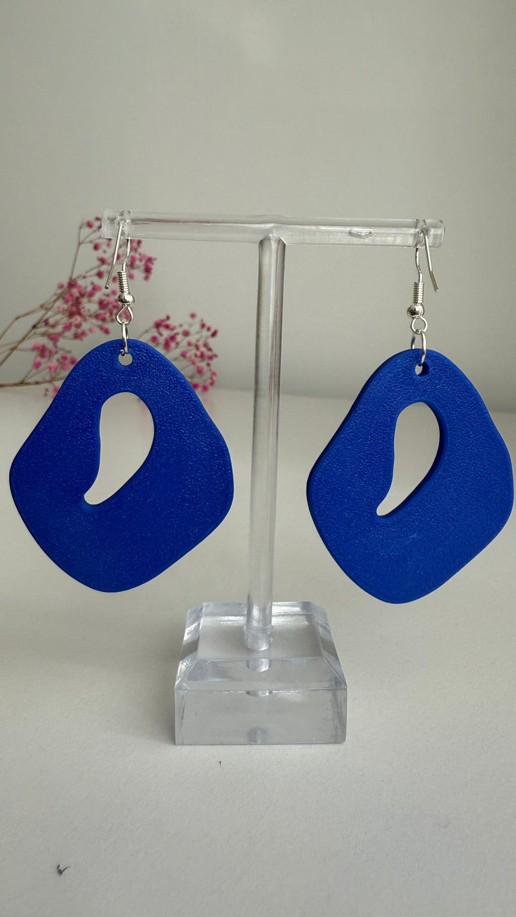 Ripple Solid - 3D Printed Earrings