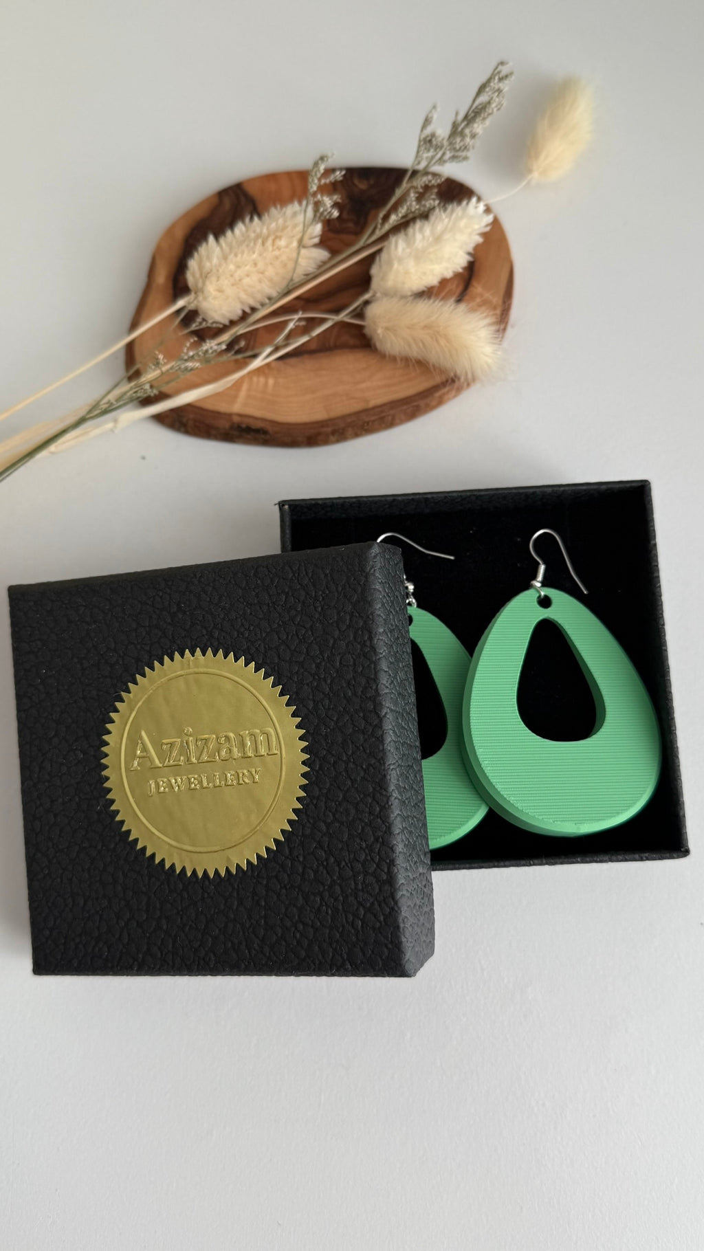 Luna Drop – 3D Printed Earrings