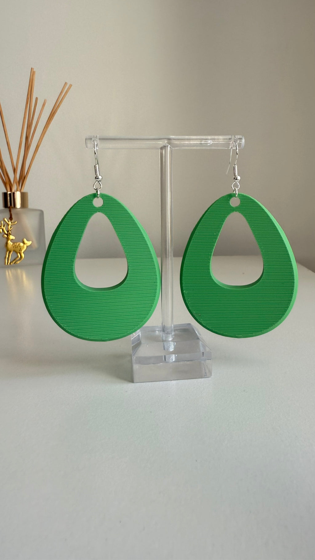 Luna Drop – 3D Printed Earrings